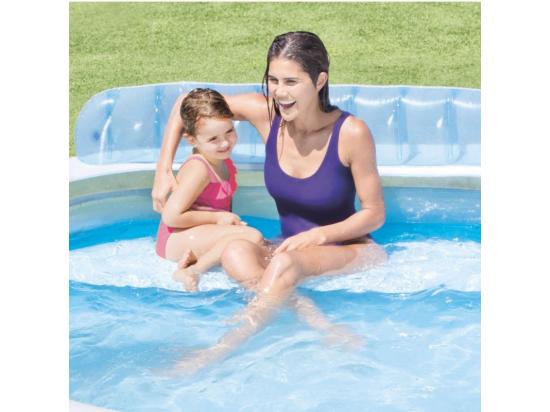 Vente Unique Piscine Enfant "Aqua" 224cm Bleu