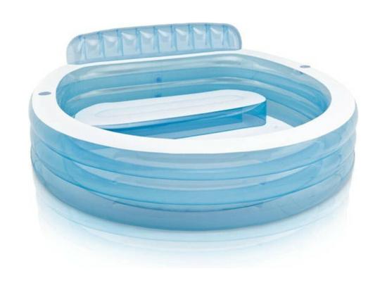 Vente Unique Piscine Enfant "Aqua" 224cm Bleu
