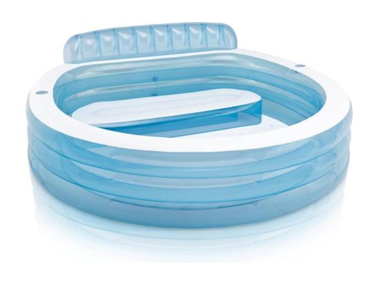 vente unique Piscine Enfant "Aqua" 224cm Bleu