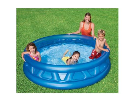 Vente Unique Piscine Gonflable "Capsule" 188cm Bleu