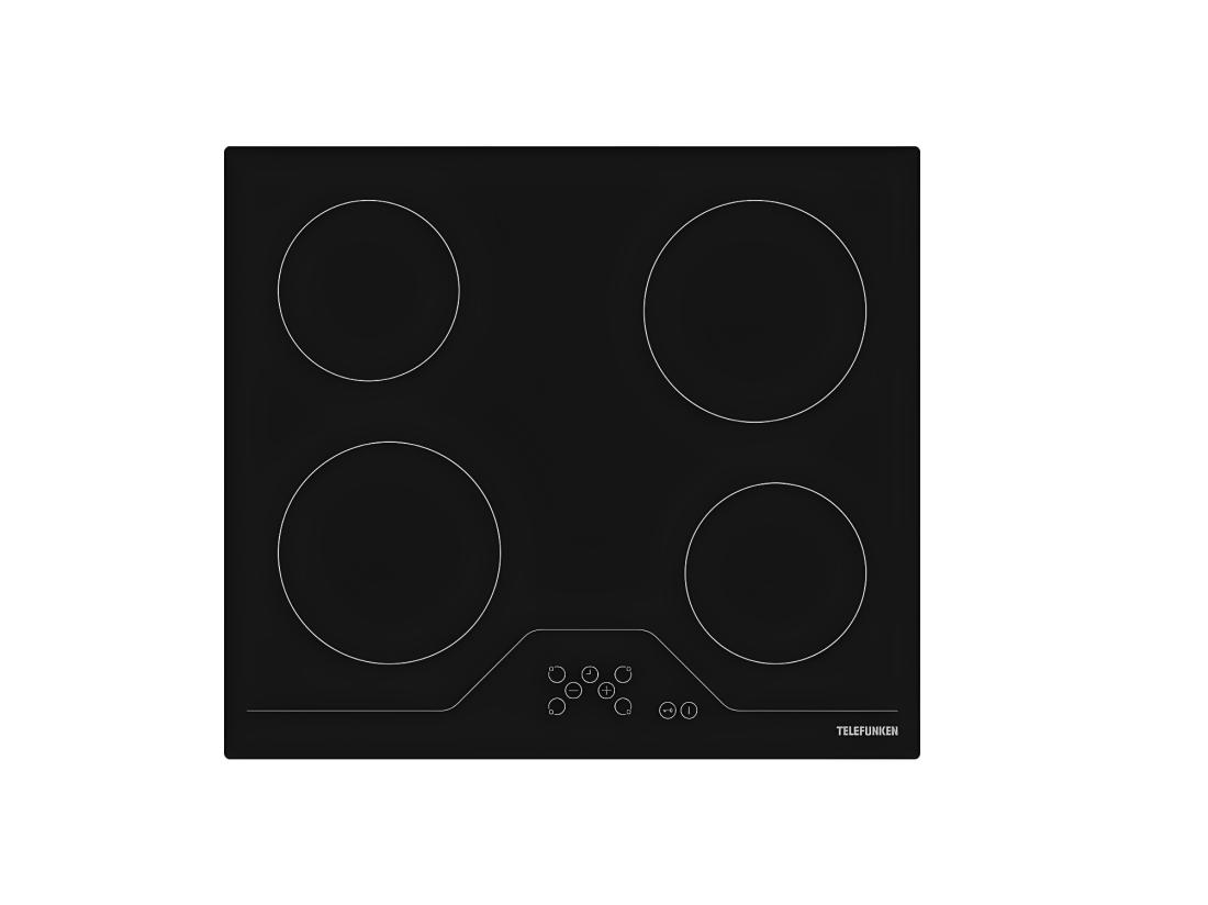 vente unique Plaque vitrocéramique FUNKEN TK60V4TT