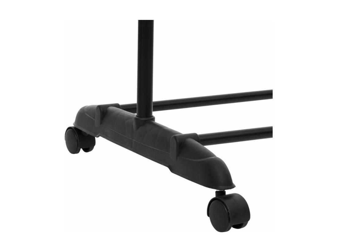 Vente Unique Portant à Vêtements "Simple" 160cm Noir