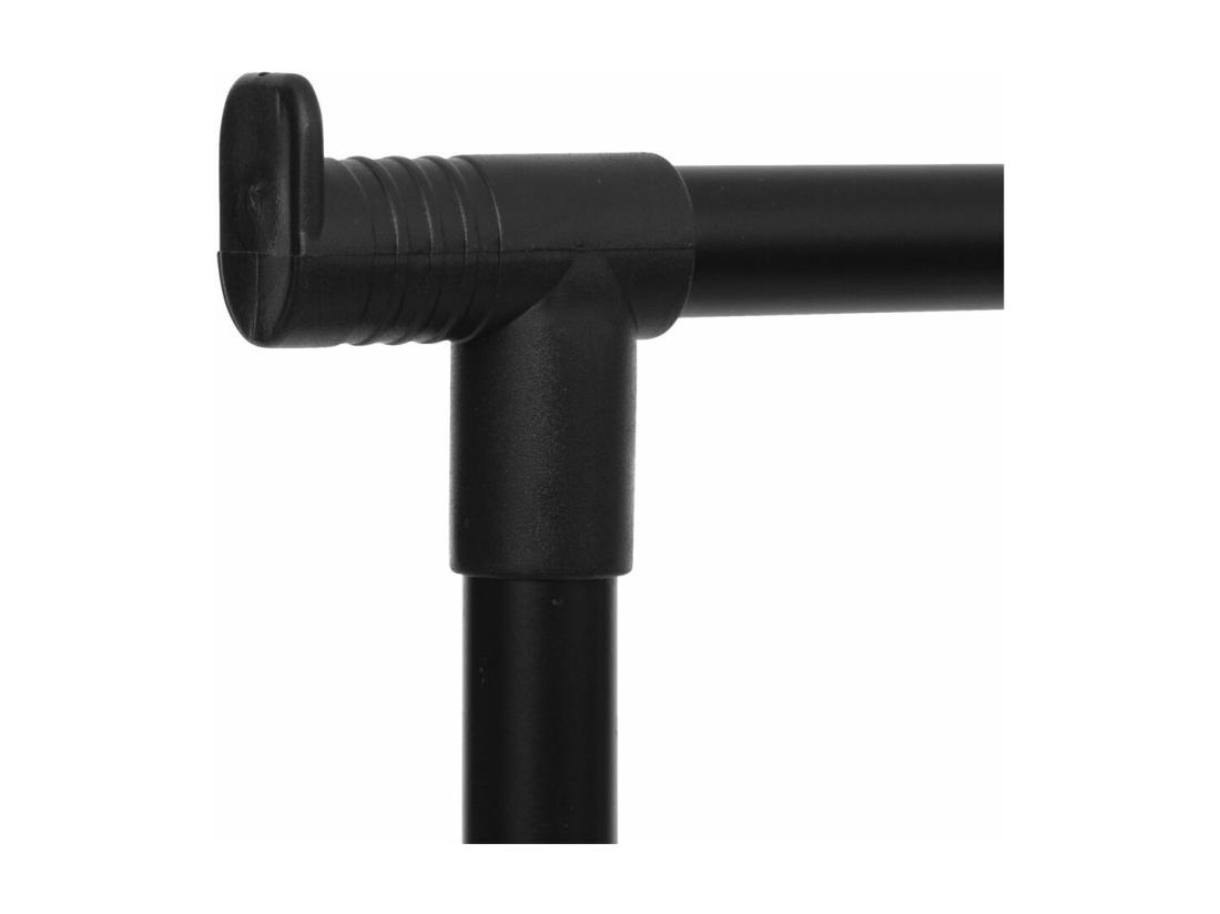 Vente Unique Portant à Vêtements "Simple" 160cm Noir