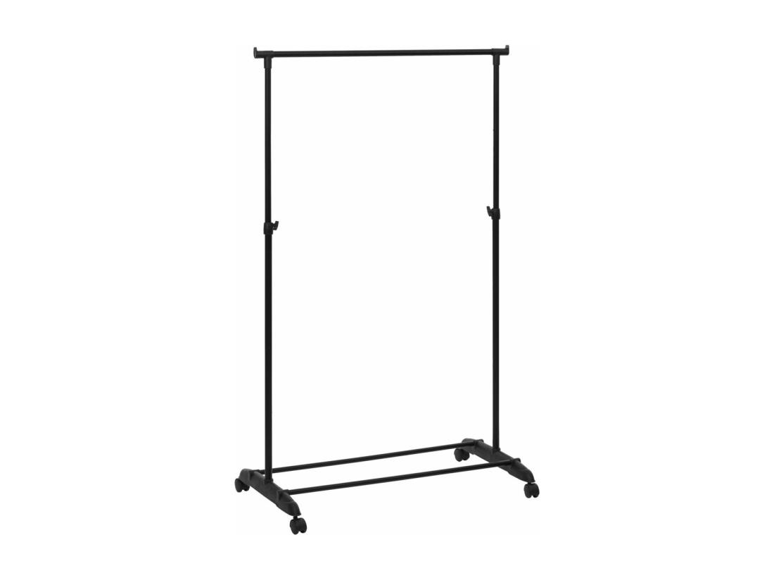 vente unique Portant à Vêtements "Simple" 160cm Noir
