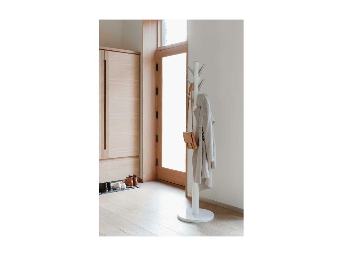 Vente Unique Porte Manteaux Flapper Blanc Umbra