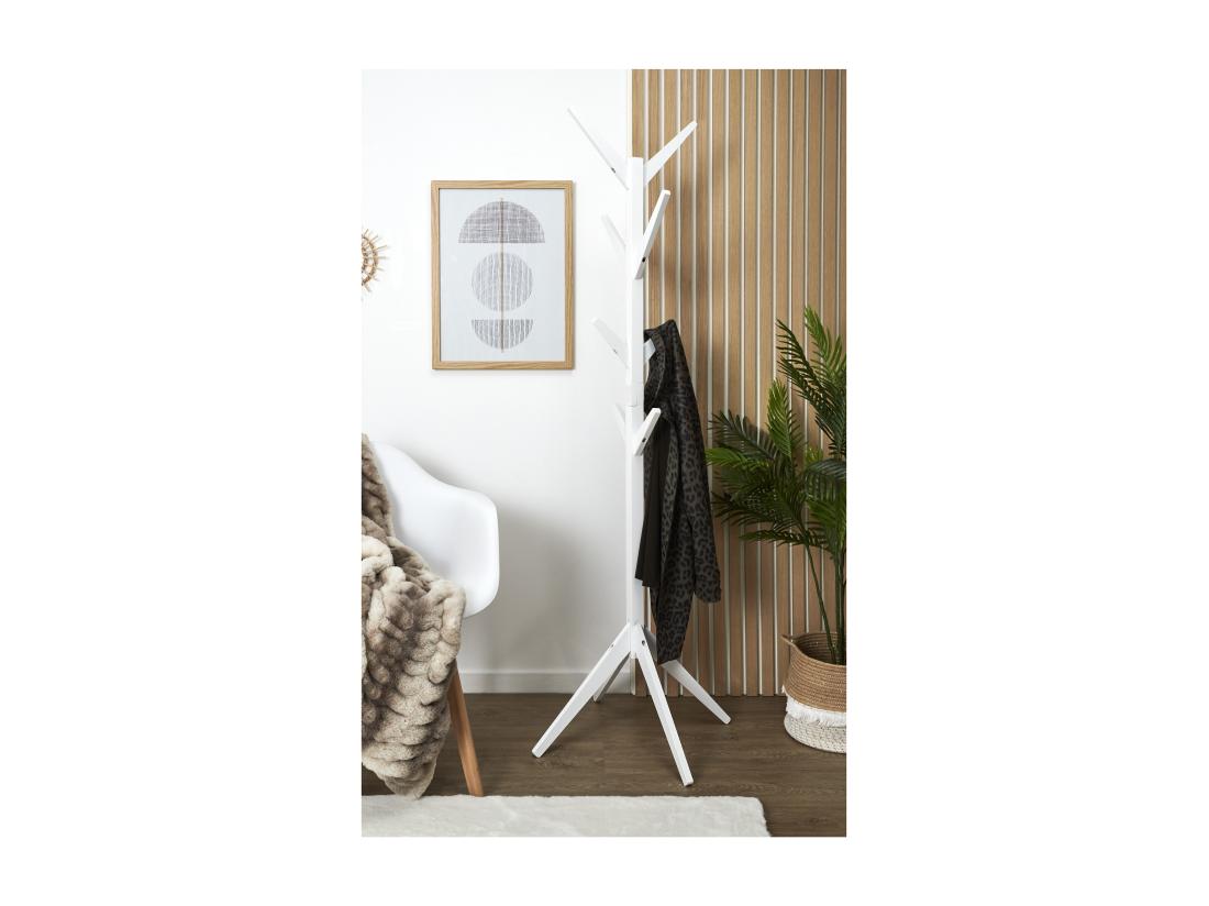 vente unique Portemanteau Arbre Blanc 178cm