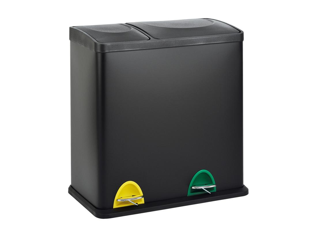 Vente Unique Poubelle De Tri (12l + 23l)