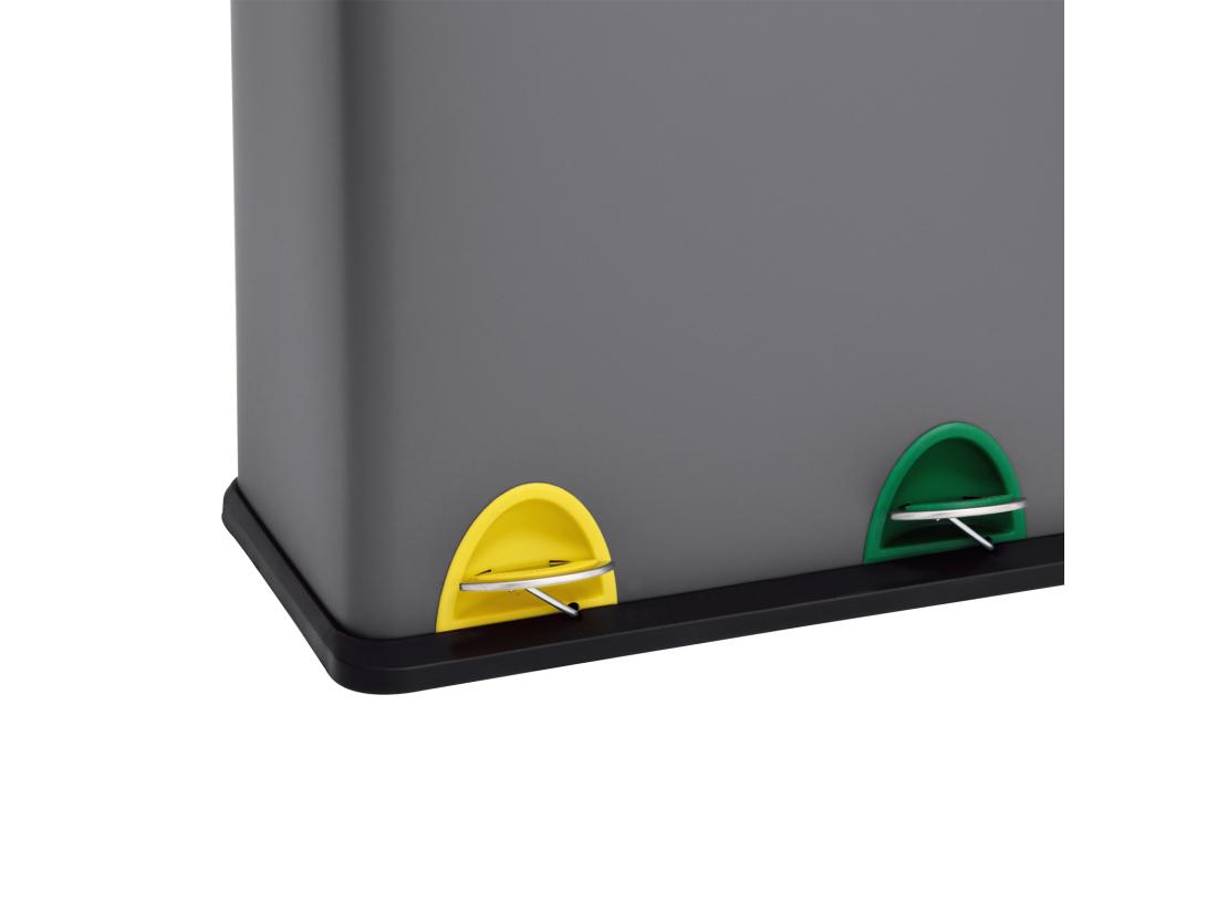 Vente Unique Poubelle De Tri (12l + 23l)