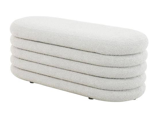 Vente Unique Pouf Avec Espace De Rangement