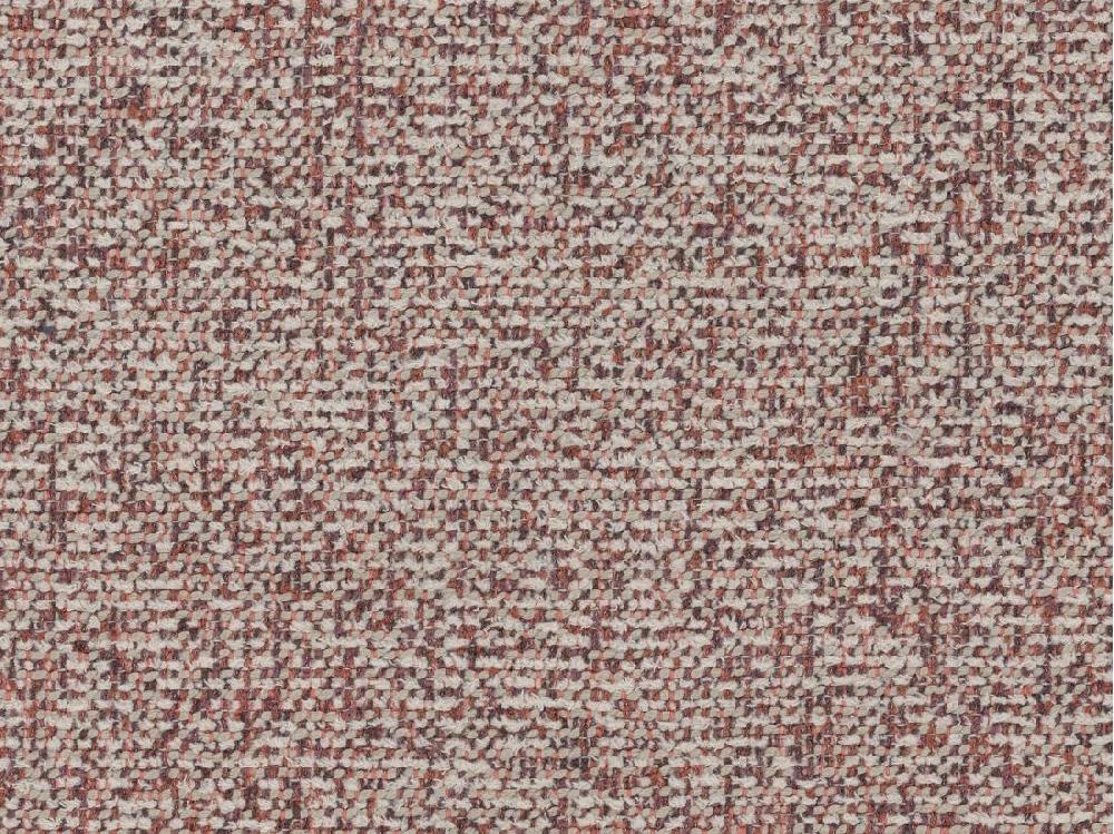 Vente Unique Pouf En Tissu Texturé Rose MONELIA