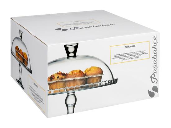 Vente Unique Présentoir à Gâteaux - D 32 Cm - Verre