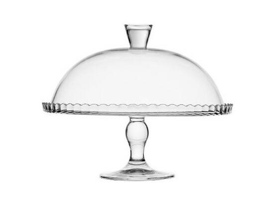 Vente Unique Présentoir à Gâteaux - D 32 Cm - Verre
