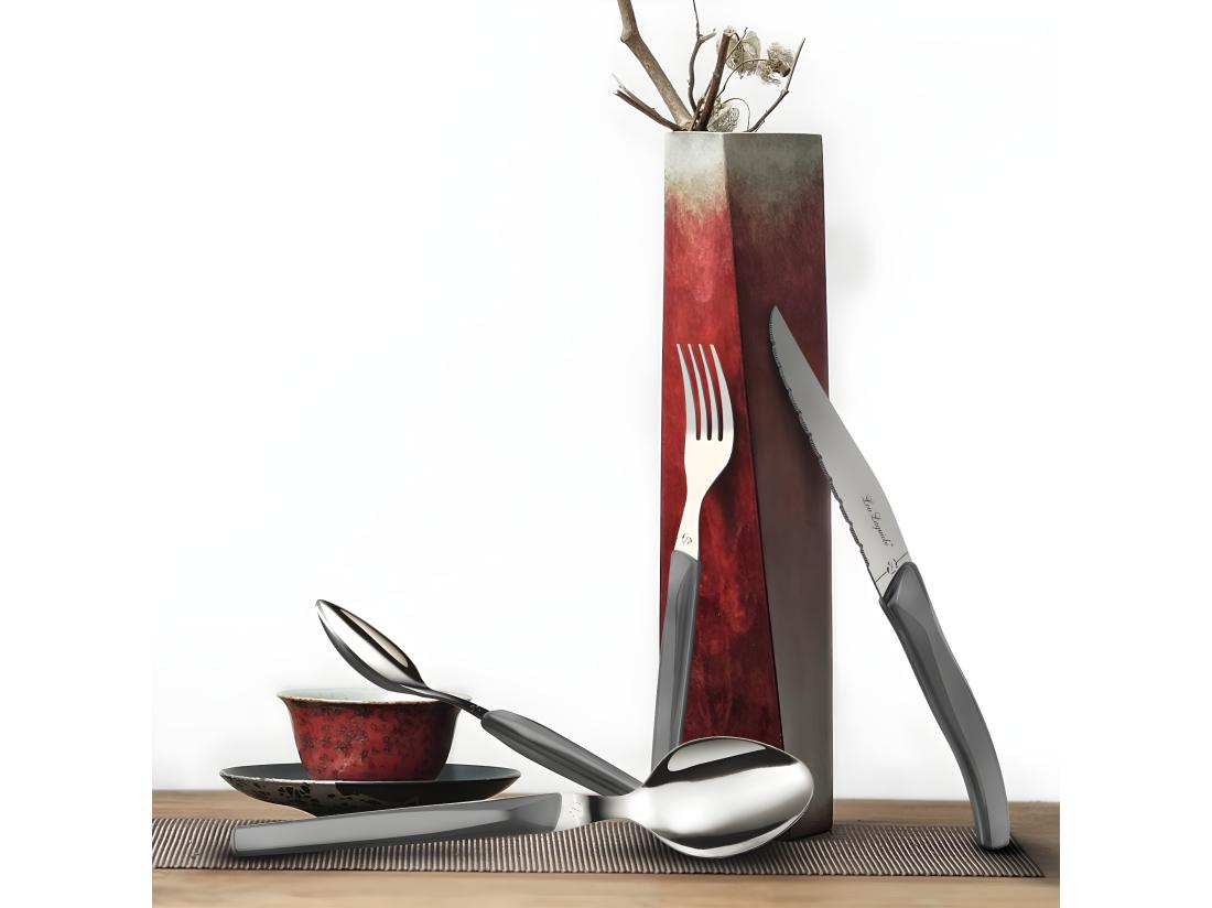 Vente Unique Rising Sun - Coffret 24 Pièces Gris