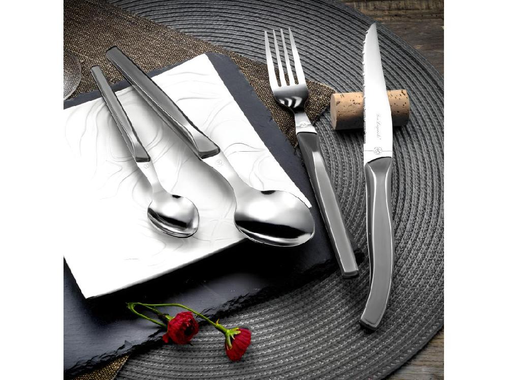 Vente Unique Rising Sun - Coffret 24 Pièces Gris