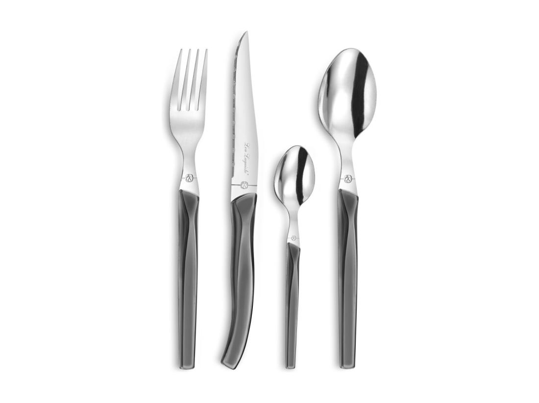 vente unique Rising Sun - Coffret 24 pièces Gris