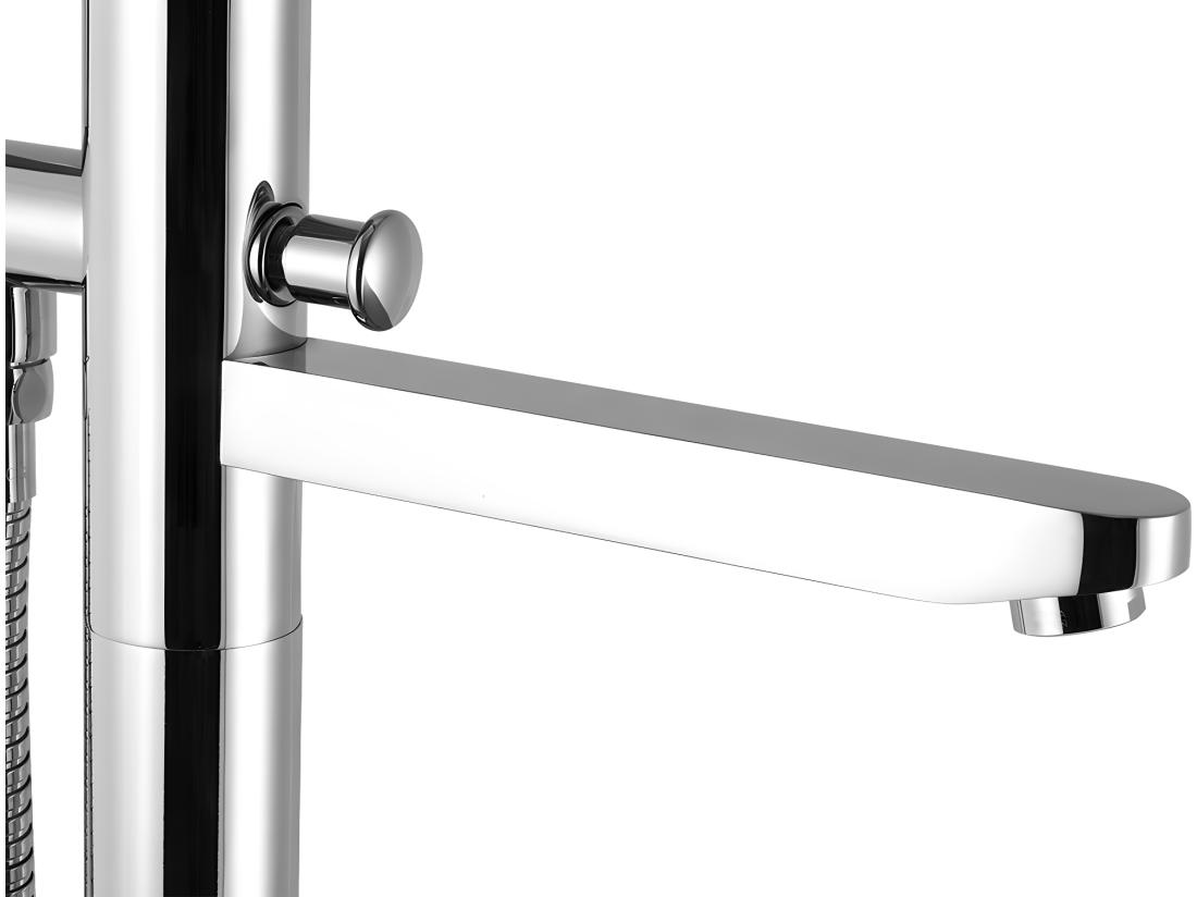 Vente Unique Robinet Mitigeur Sur Pied HARU - Chrome