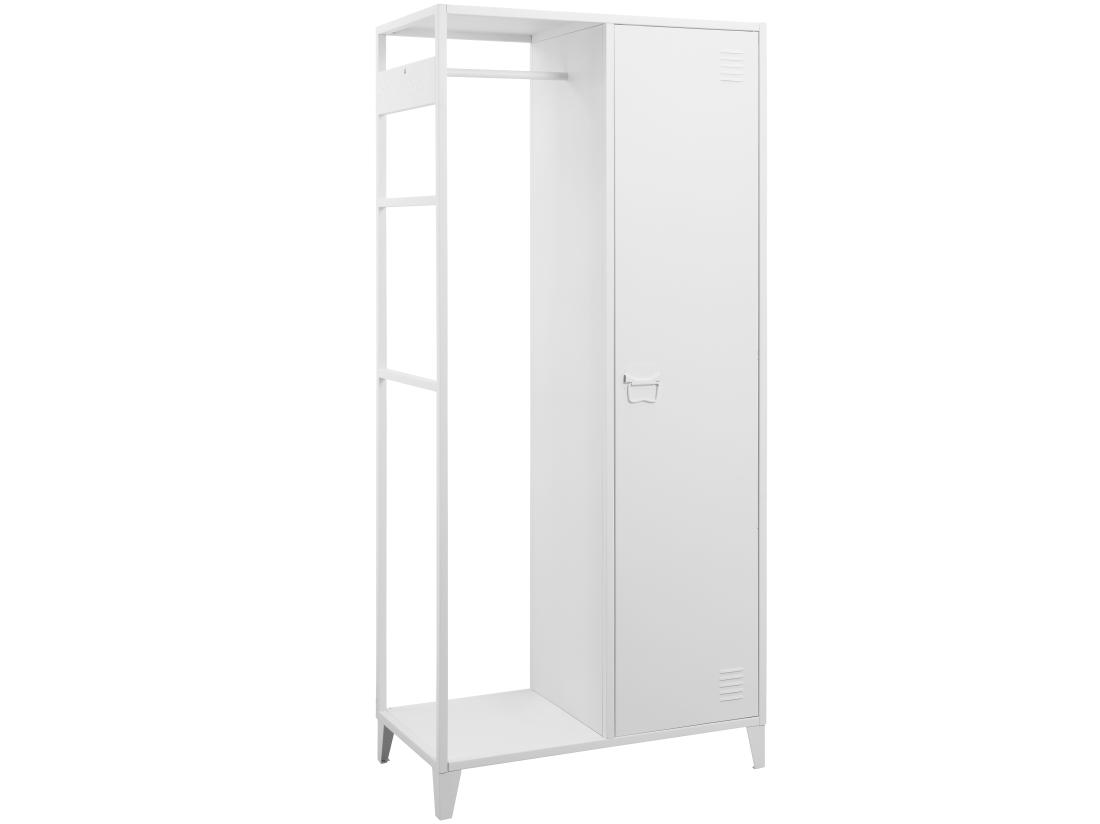 Vente Unique Salino|Armoire Avec 1 Porte En Métal