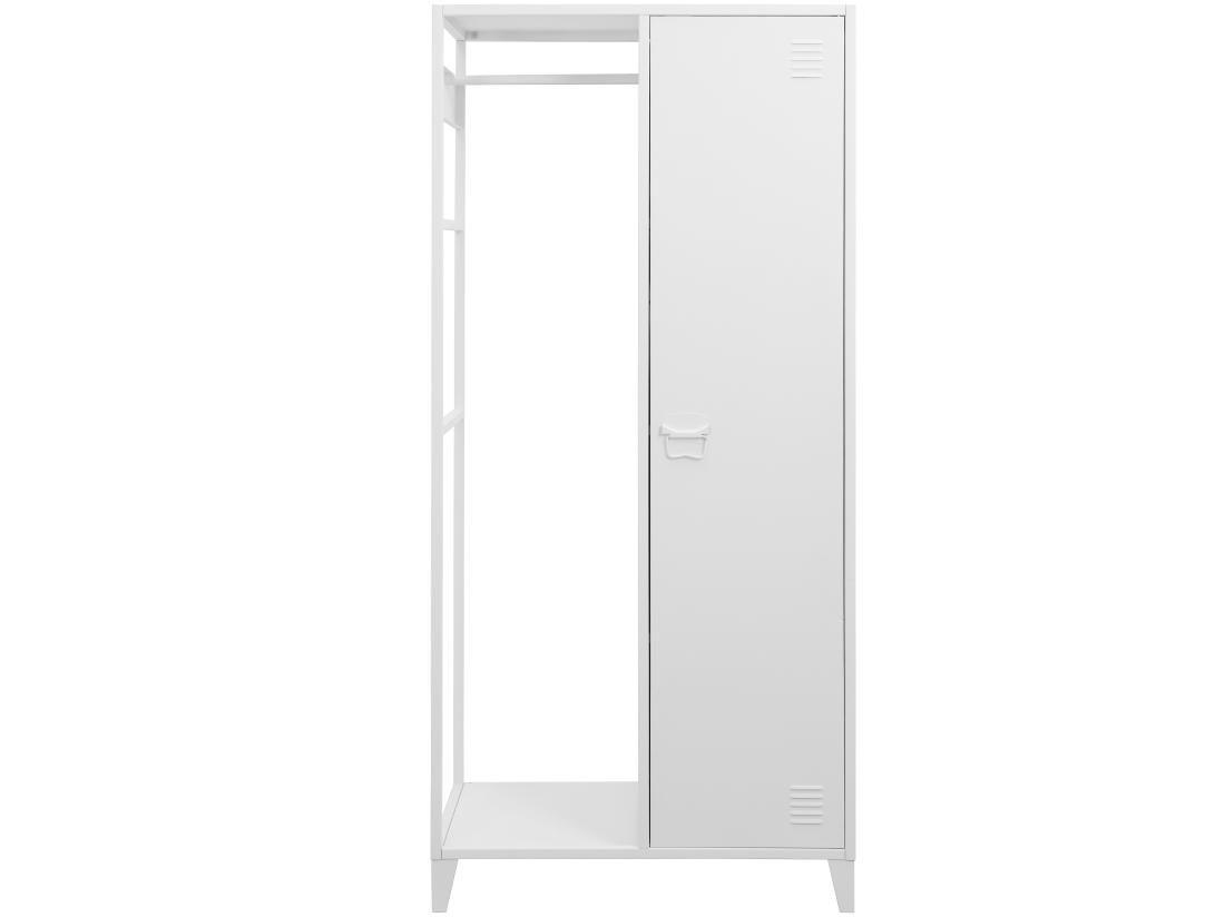 Vente Unique Salino|Armoire Avec 1 Porte En Métal