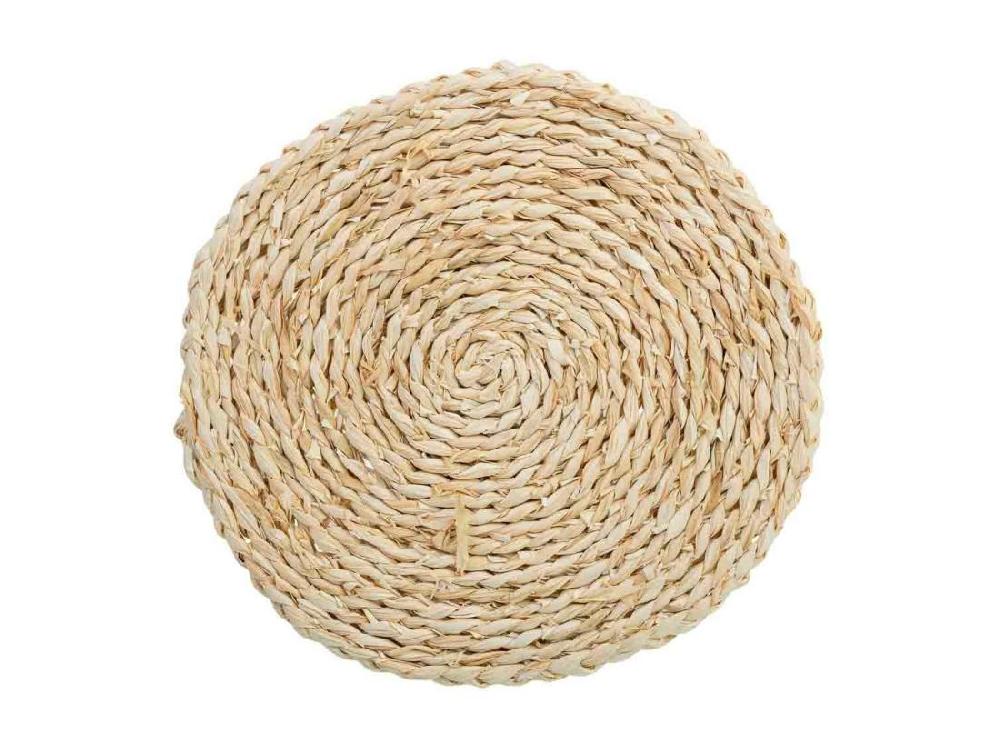 Vente Unique Set De Table Tressé En Fibre De Maïs