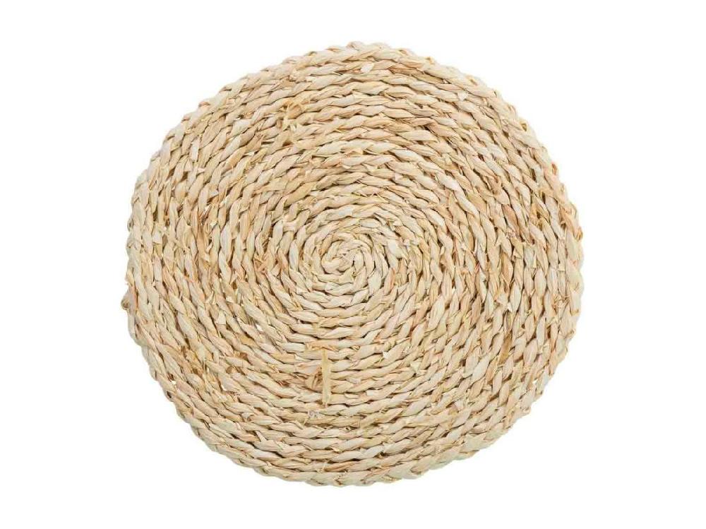 Vente Unique Set De Table Tressé En Fibre De Maïs