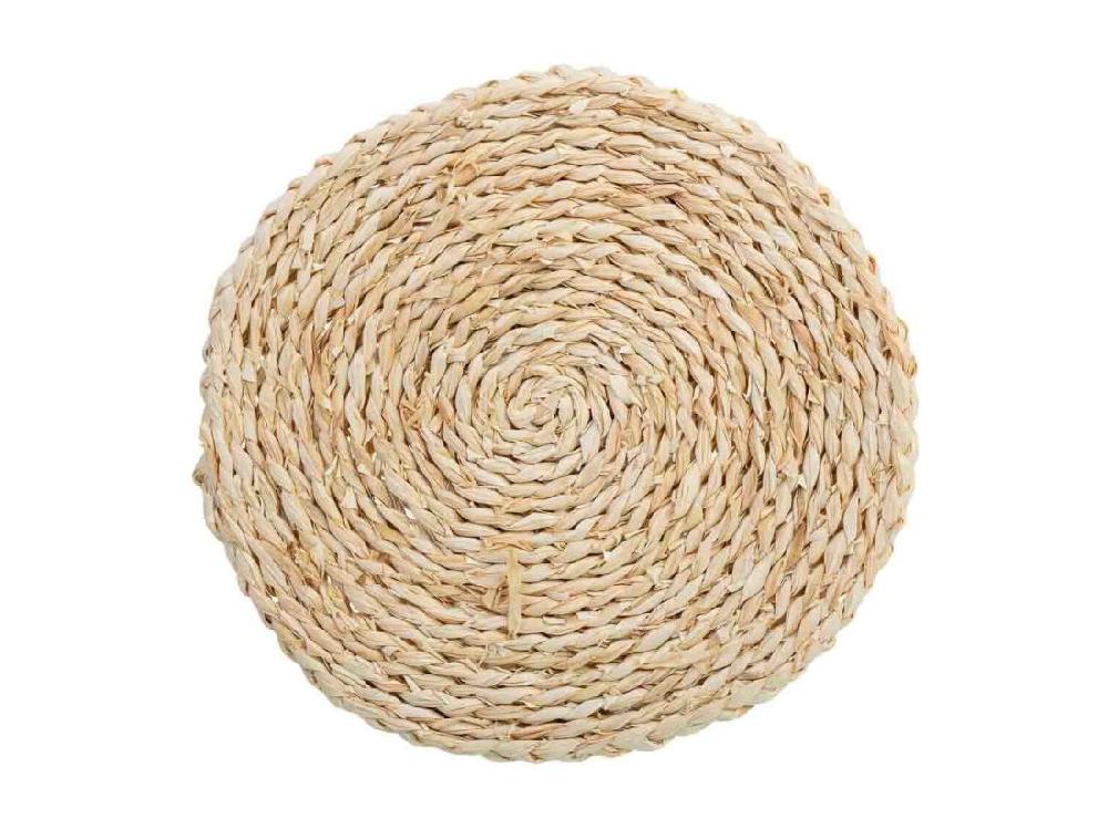 Vente Unique Set De Table Tressé En Fibre De Maïs