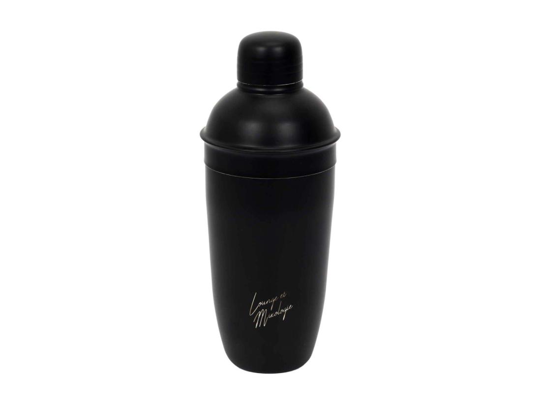 Vente Unique Shaker à Cocktail "Apéro" 62cl Noir