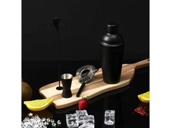 Vente Unique Shaker à Cocktail "Apéro" 62cl Noir