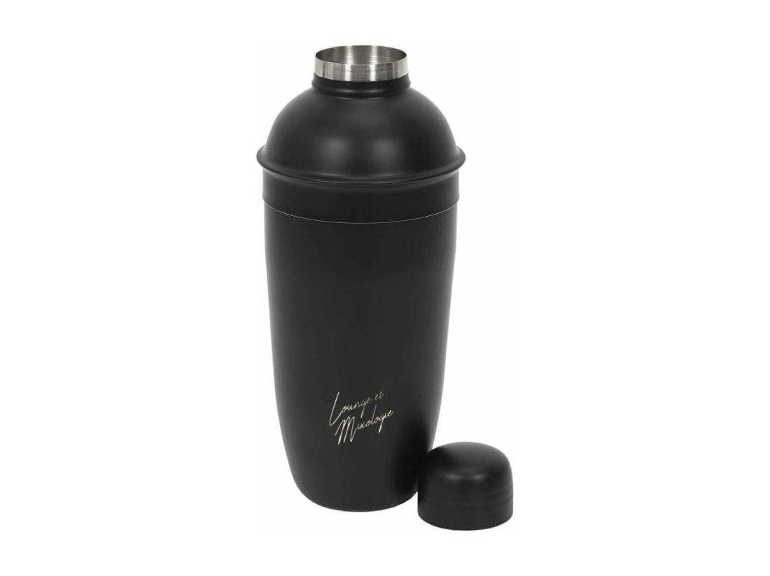 Vente Unique Shaker à Cocktail "Apéro" 62cl Noir