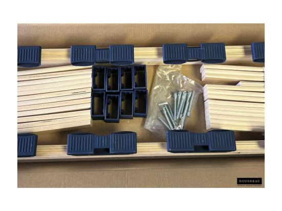 Vente Unique Sommier à Lattes BYRU 70x200 - KIT