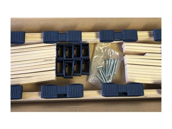 Vente Unique Sommier à Lattes BYRU 90x200 - KIT