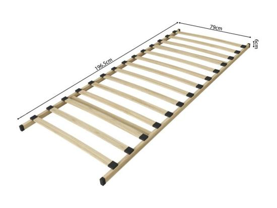 Vente Unique Sommier à Lattes PHA 80x200 - KIT