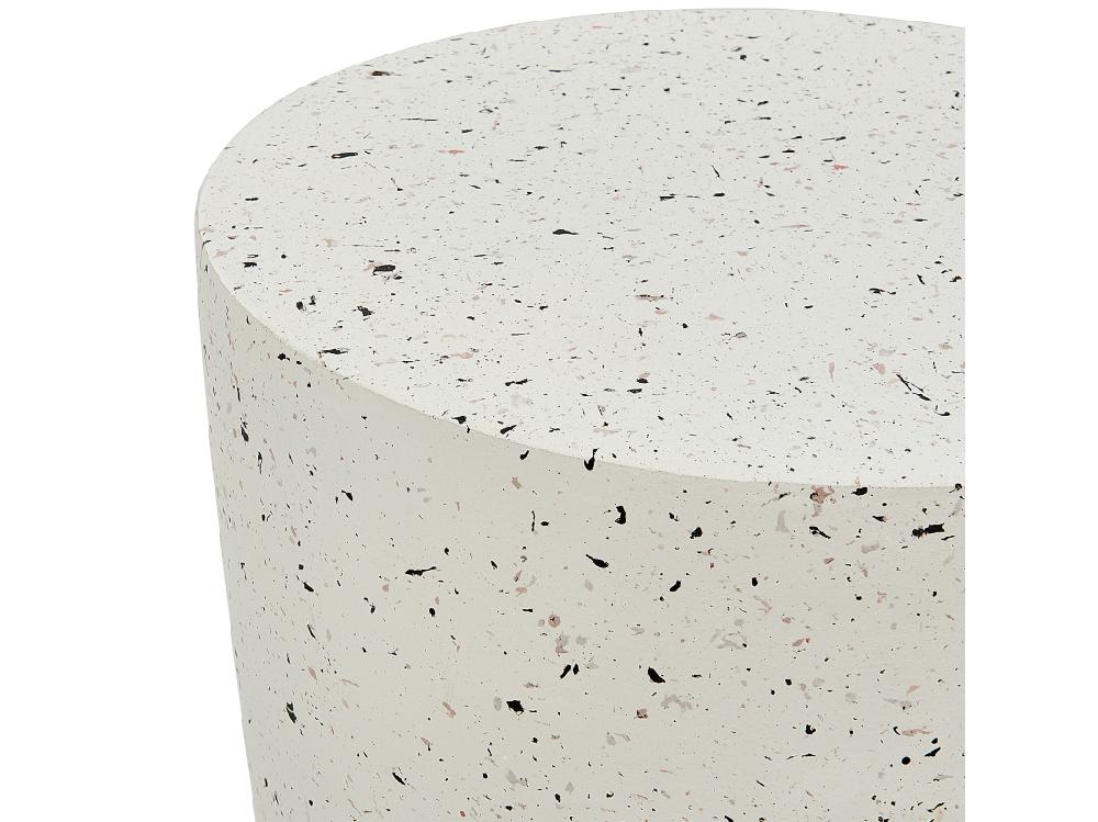 Vente Unique Table D'appoint EDOLO Blanc Cassé