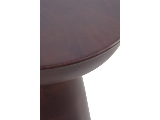 Vente Unique Table D'appoint En Bois Couleur Noyer