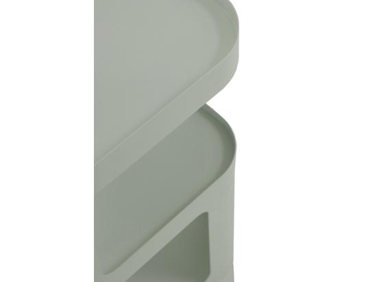 Vente Unique Table D'appoint En Métal Blanc