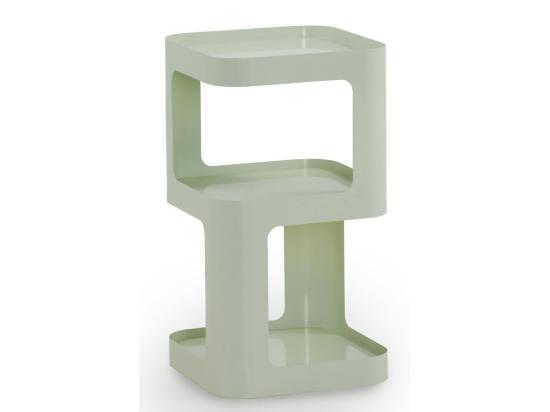 Vente Unique Table D'appoint En Métal Blanc