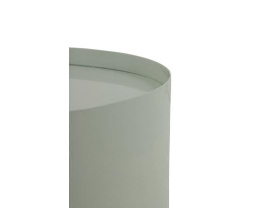 vente unique Table d'appoint en métal blanc