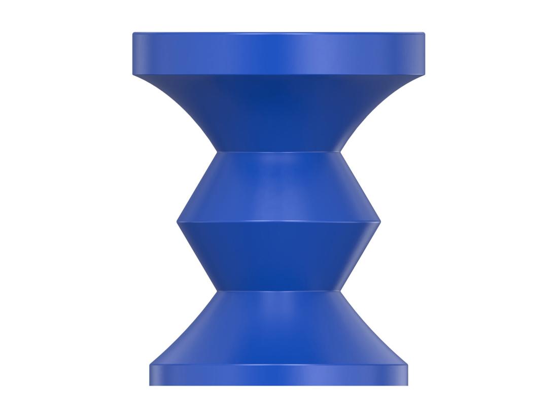 Vente Unique Table D'appoint En Métal - Bleu - ZOLIMI