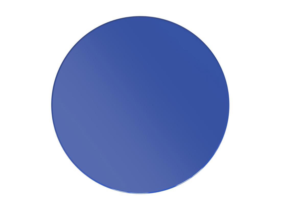 Vente Unique Table D'appoint En Métal - Bleu - ZOLIMI