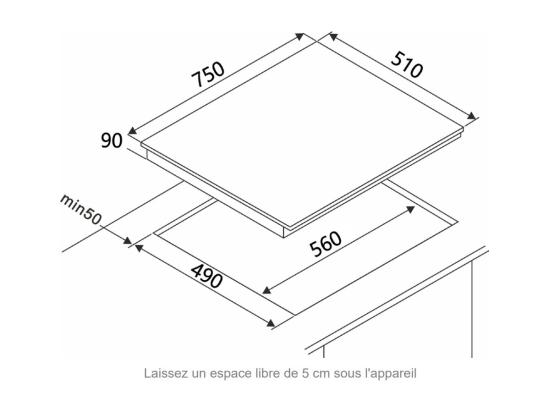 Vente Unique Table De Cuisson Gaz FAGOR FAG6650X