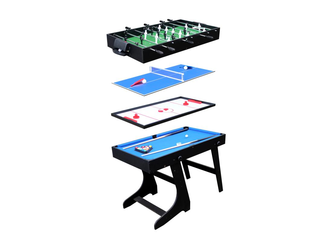 vente unique Table multi-jeux 4 en 1 - HAPPY GARDEN
