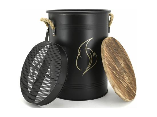 Vente Unique Tabouret Et Seau à Pellets