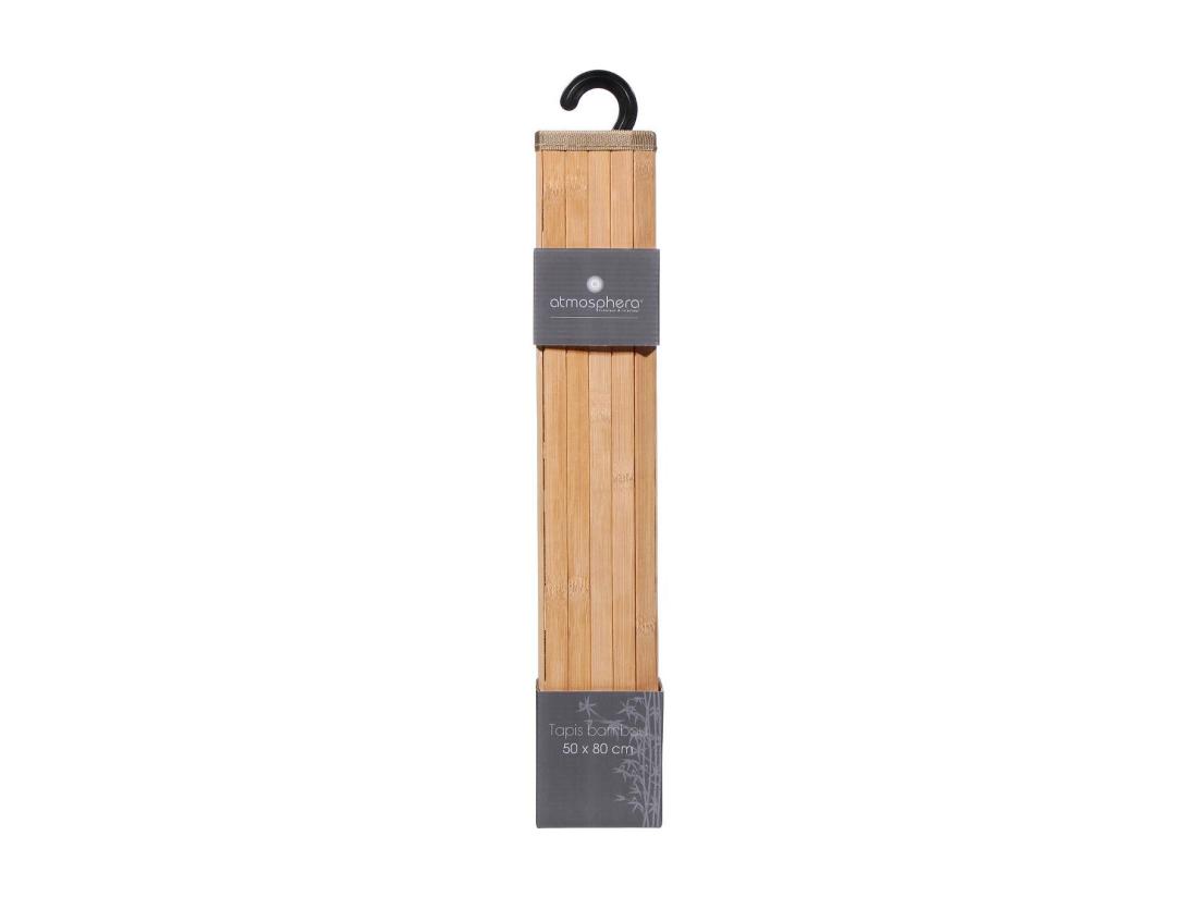 Vente Unique Tapis Bambou "Latte" 50x80cm Naturel