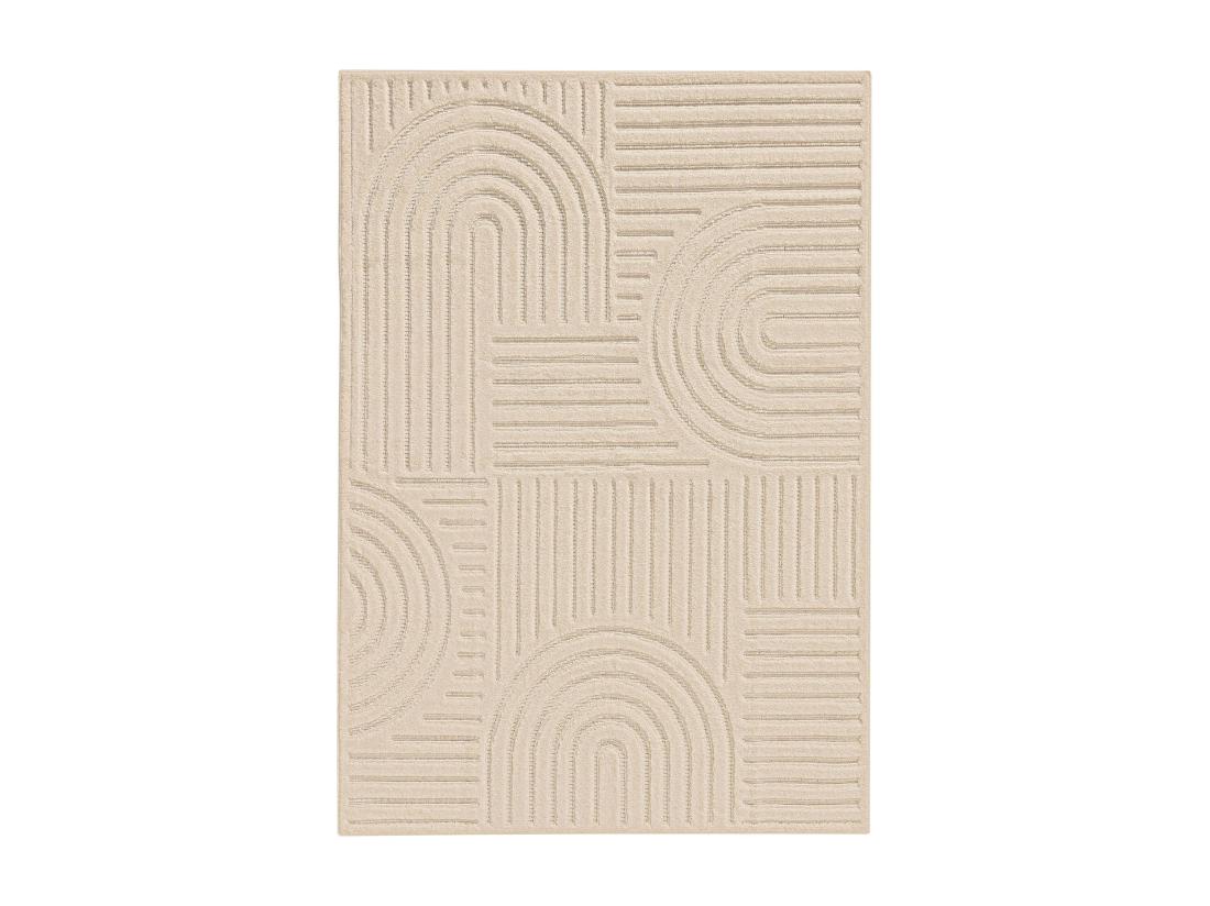 Vente Unique Tapis Leo Crème 200x290 Cm