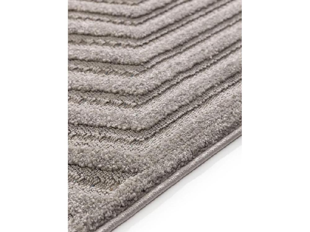 Vente Unique Tapis Leo Gris Clair 140x200 Cm