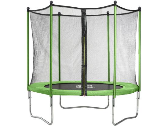 vente unique Trampoline "Yoopi 2" - Ø 3.05 m - Vert