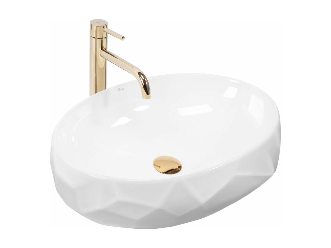 vente unique Vasque À Poser Rea Maya White