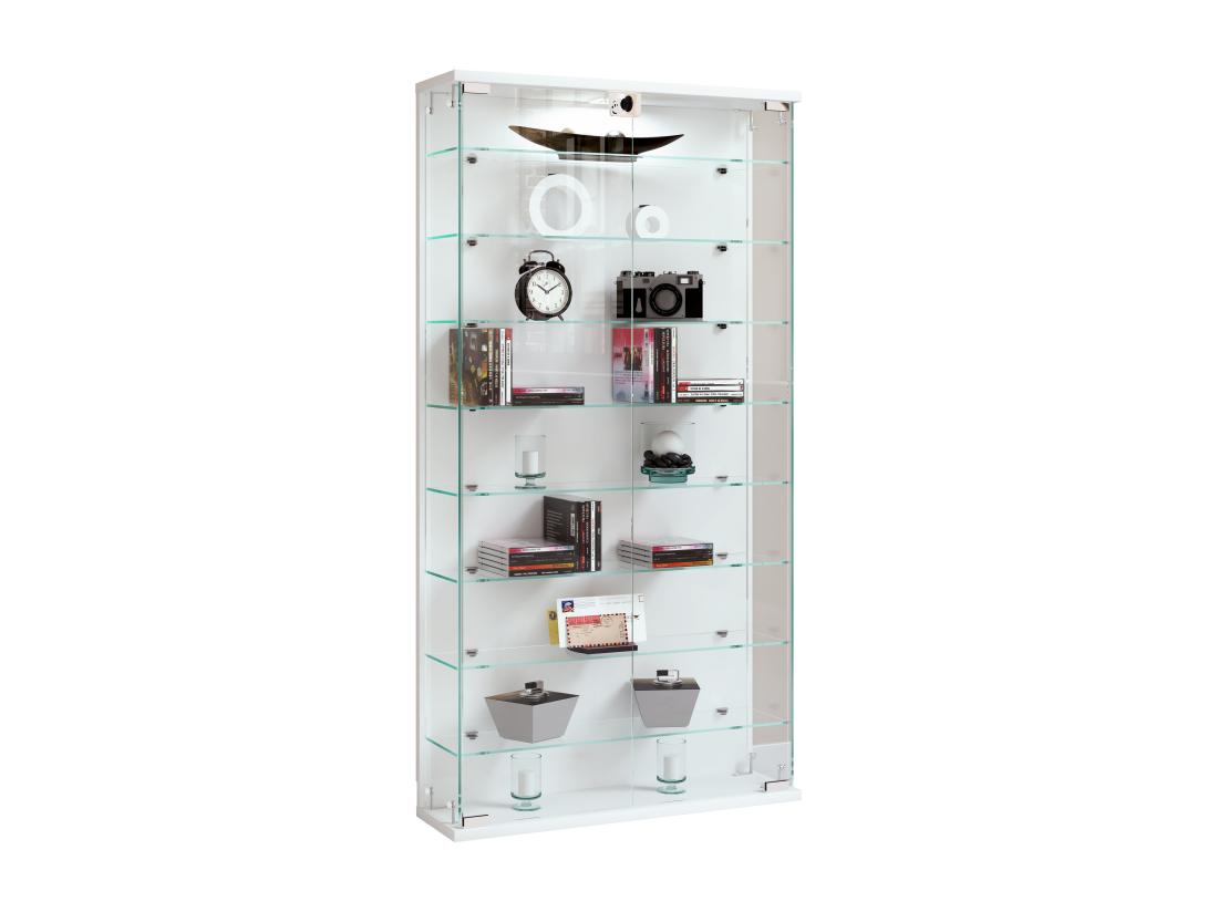 vente unique Vitrine murale en verre Relas L vente unique Vitrine murale en verre Relas L