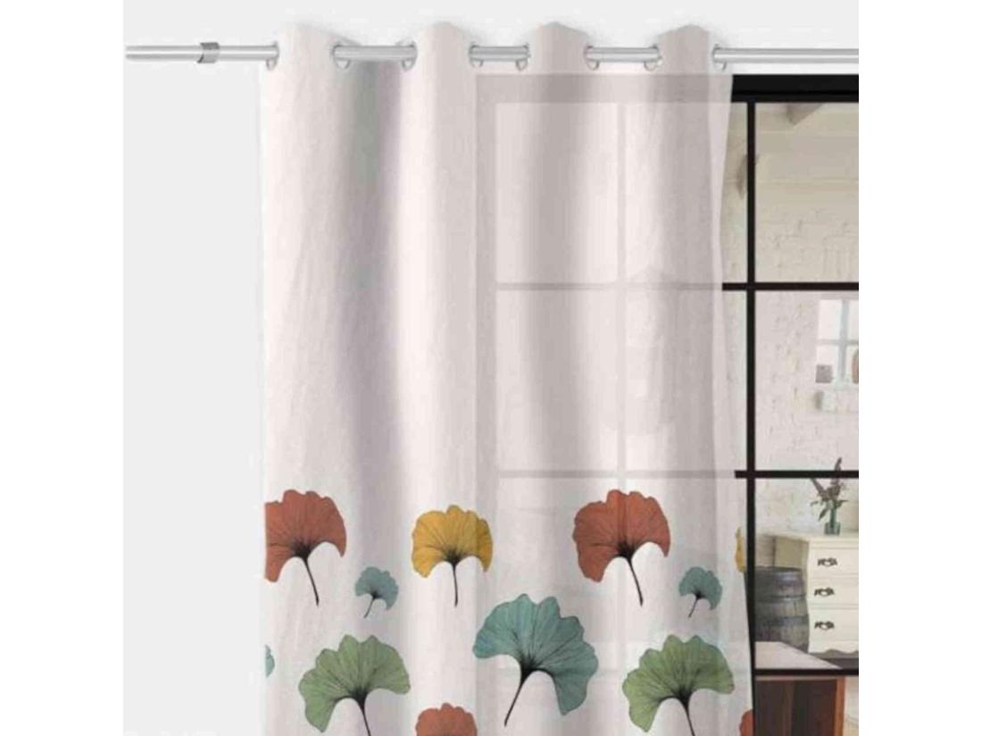 Vente Unique Voilage à œillets Ginkgo 135x250 Cm