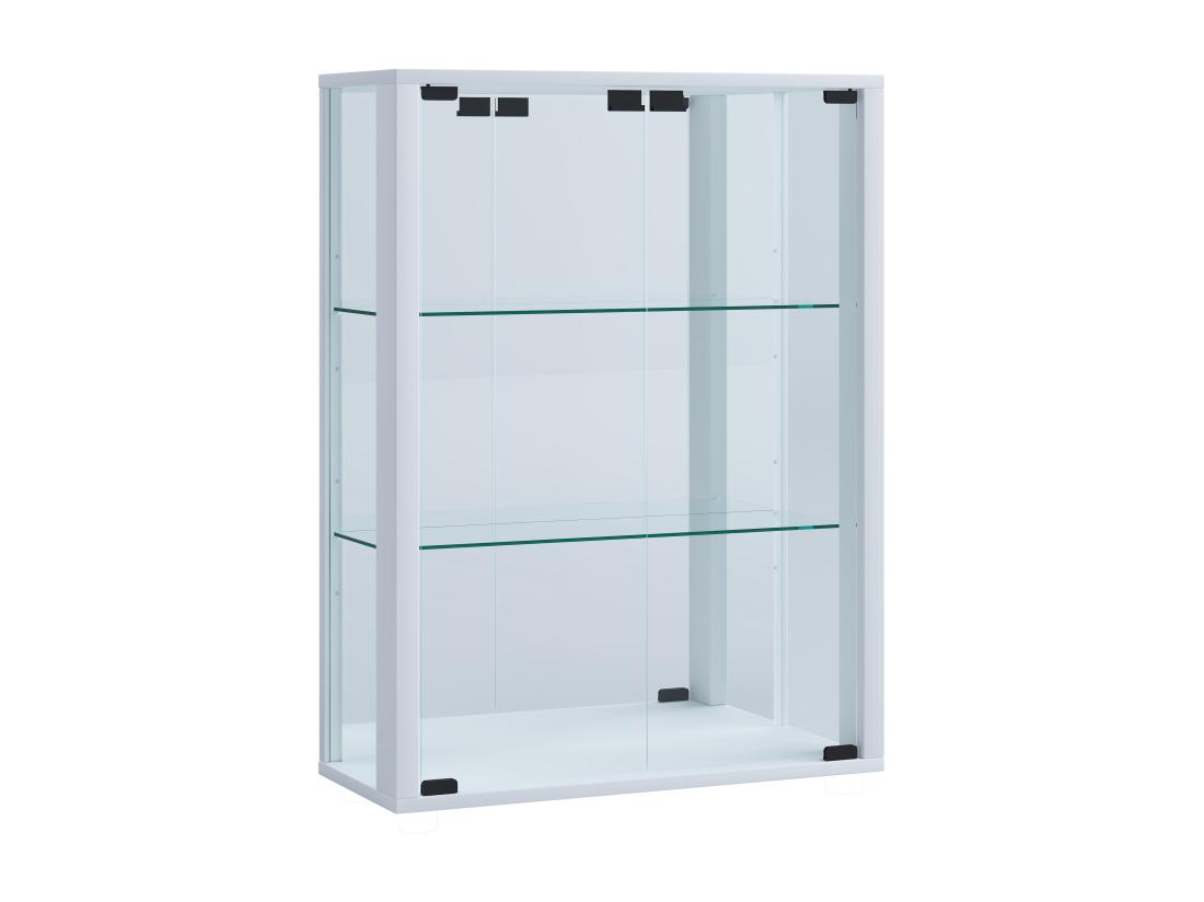 Vente Unique Vitrine Murale Verre Vitrine Udina Miroir