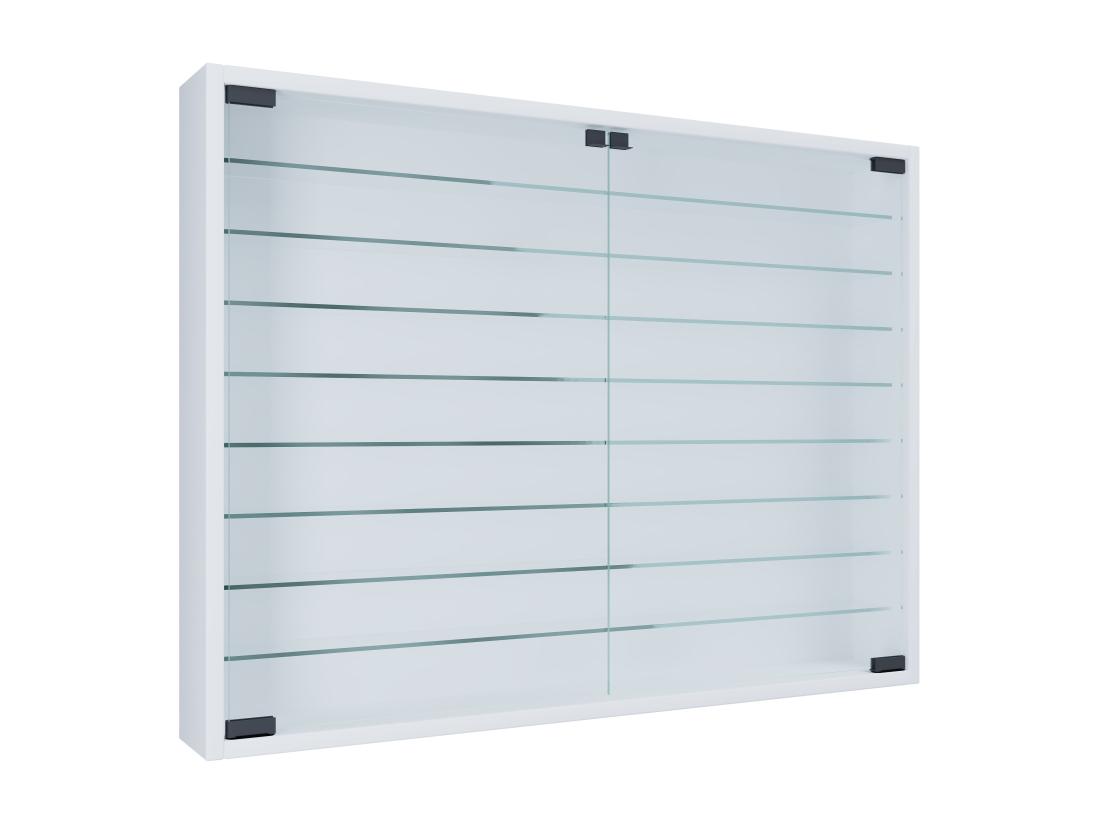 Vente Unique Vitrine Suspendue Vitrine Murale Mandosa XXL